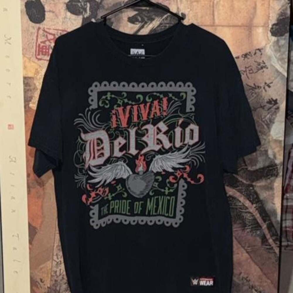 WWE Authentic Wear Alberto Del Rio Viva Del Rio T-Shirt XL